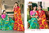 Marissa Vol 2 By Vallabhi Georgette Abstract Printed Saree Wholesalers In Surat